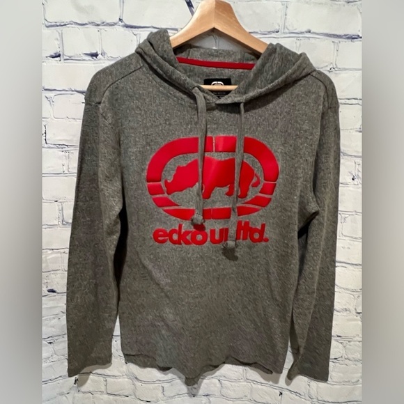 Ecko Unltd Lightweight Sweatshirt With Hood Size Small - Picture 1 of 8